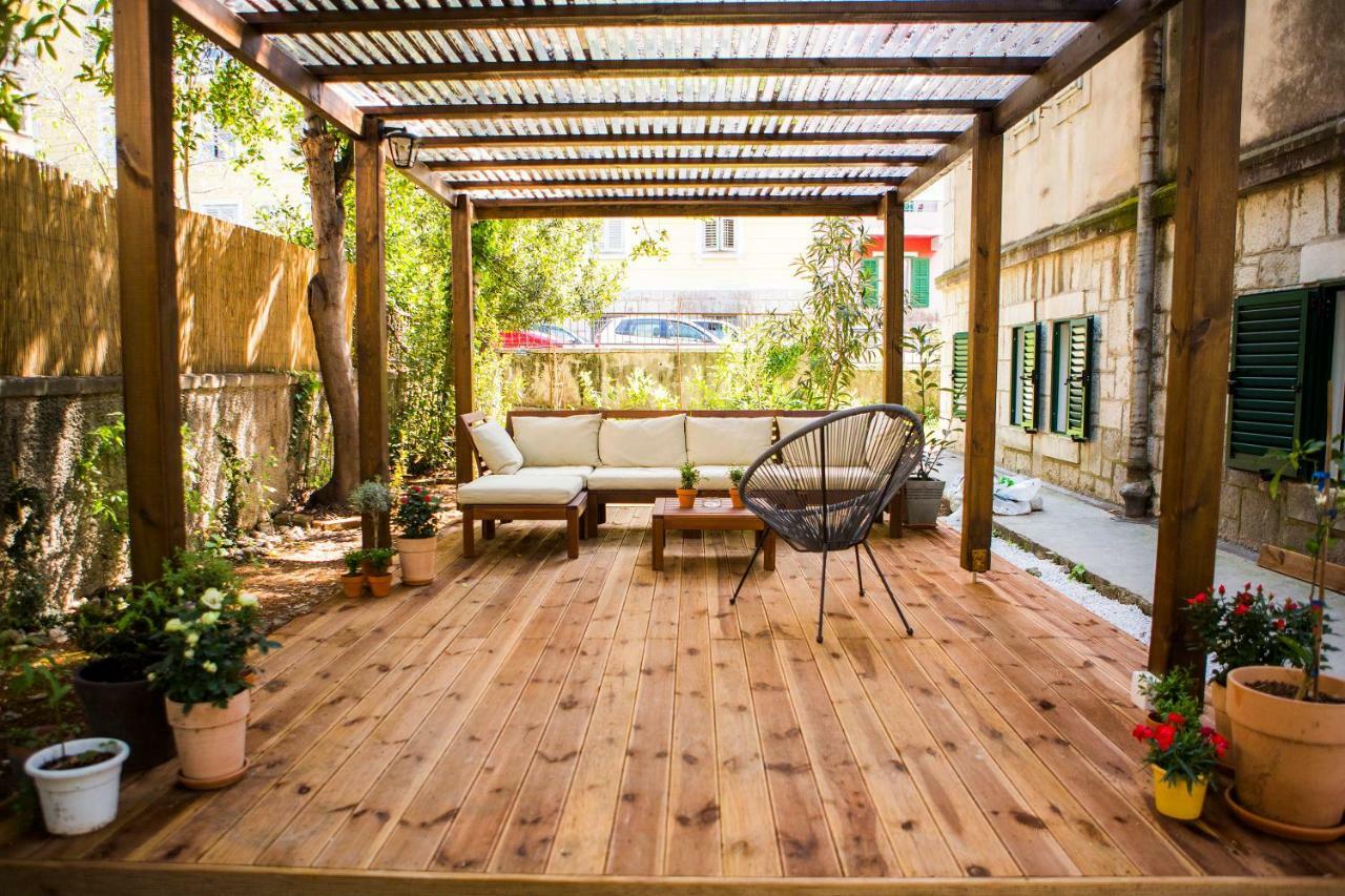 Luxurious Apartment With Private Garden Split Exterior foto